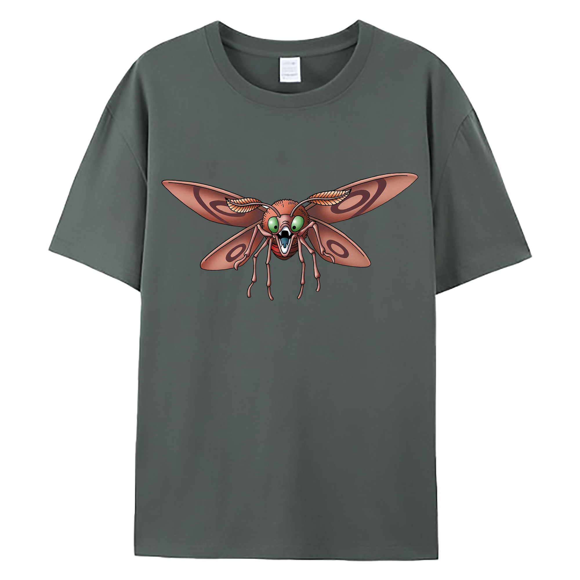 （画像用） ドラゴンクエスト Doragon Kuesuto Dragon Quest 綿100％ メンズ半袖Tシャツ｜肌触りやわらか＆通気性
